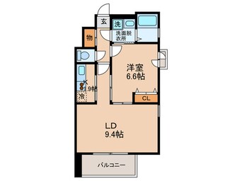 間取図 アリス・マナ－ガ－デン新町