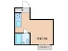 新森サンマンション 1Rの間取り