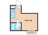 新森サンマンション 1Rの間取り