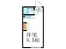 Ｄｏｏｒ´ ｓ ＤｅＤｅ Ｏｎｅ 1Rの間取り