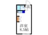 Ｄｏｏｒ´ ｓ ＤｅＤｅ Ｏｎｅ 1Rの間取り