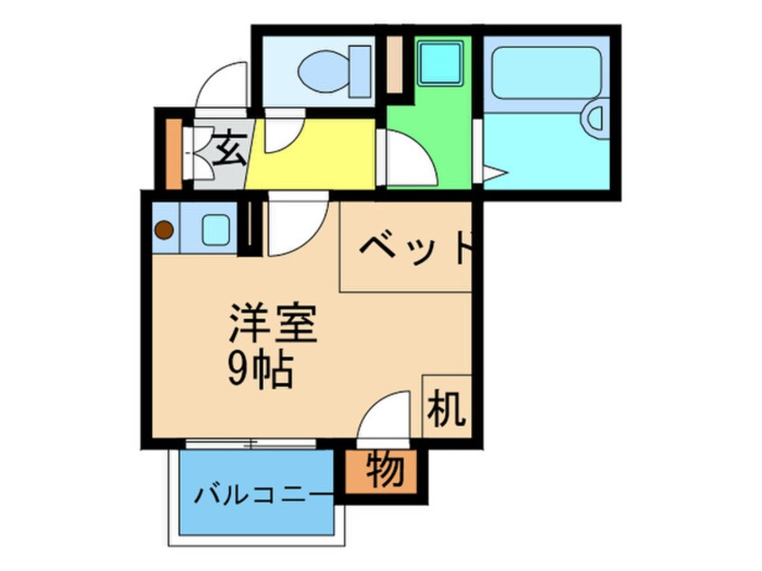 間取図 icube阿波座