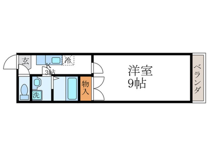 間取図 シェモア北山