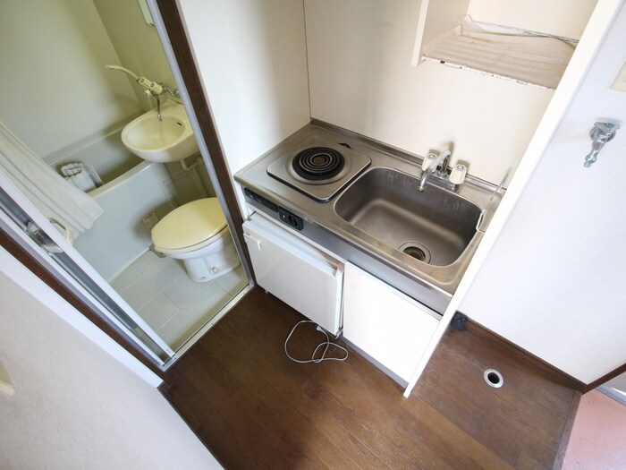 洗濯機置場 コーポクローバー