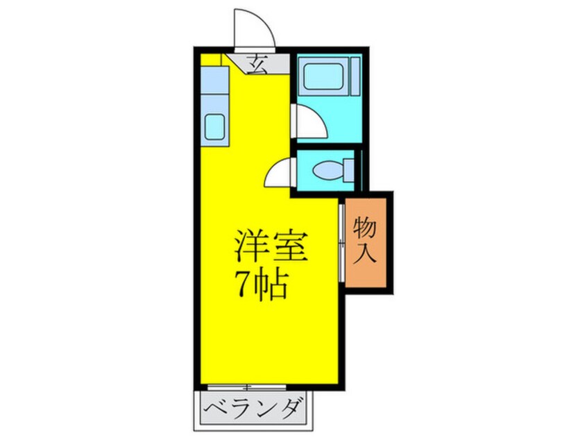 間取図 森ハイツ