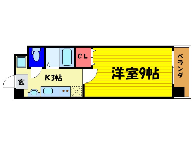 間取り図 パサ－ジュ二条城東