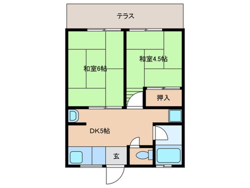 間取図 シティハイムOHHATA