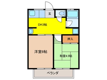 間取図 シティハイムOHHATA