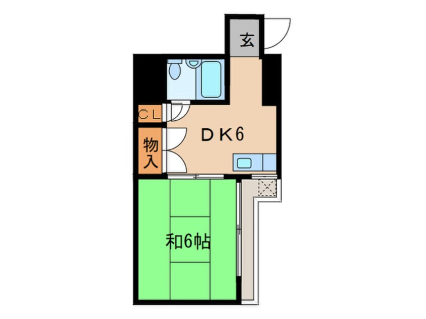 間取図 メッカ マンション