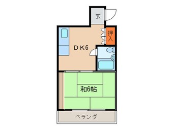 間取図 メッカ マンション