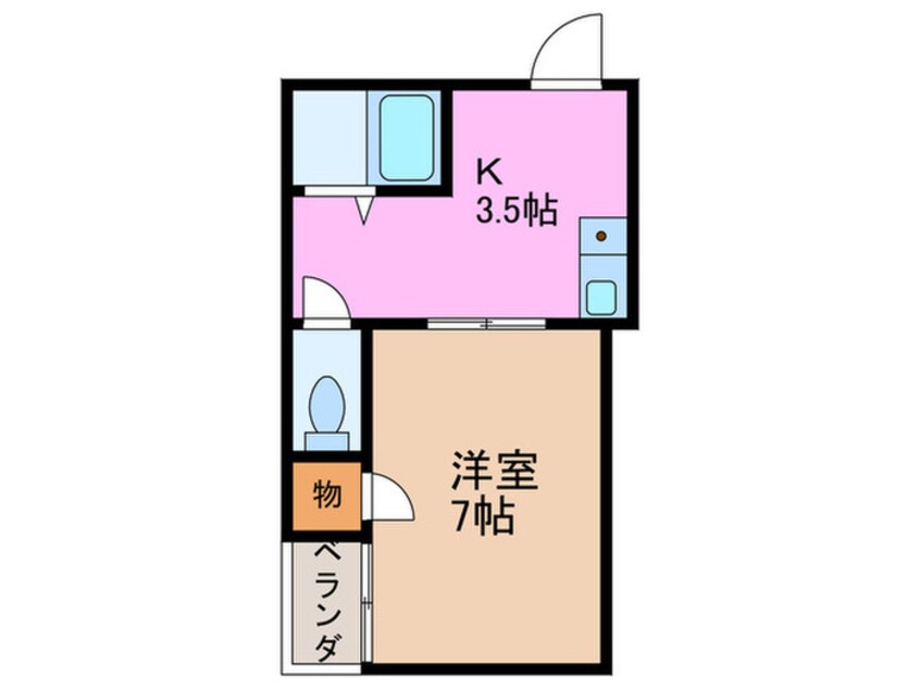 間取図 メゾンなごみ