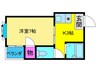 メゾンなごみ 1Kの間取り