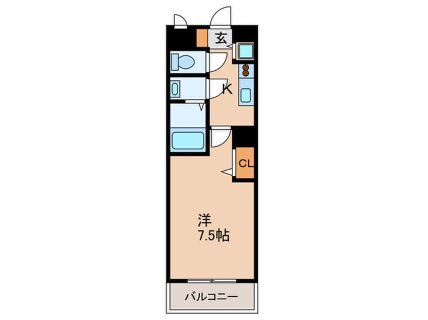 間取図 メゾン・ド・ヴィレ須磨