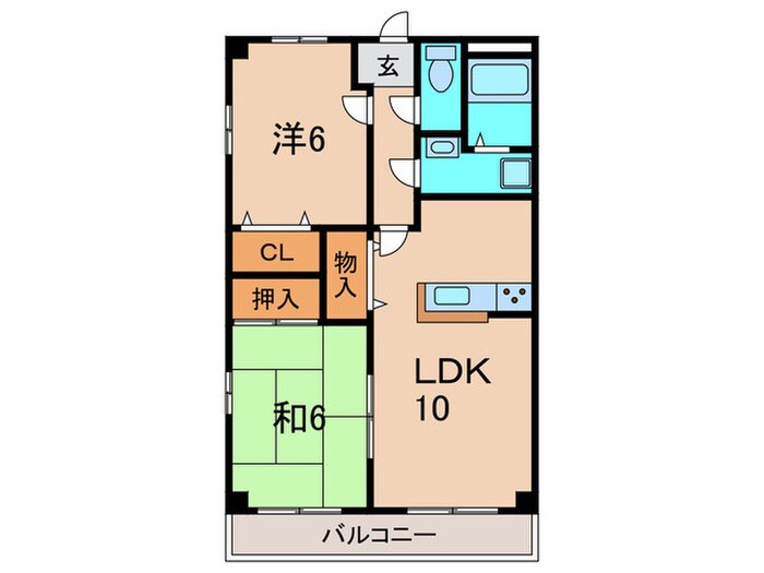 間取り図 ファミ－ル中野