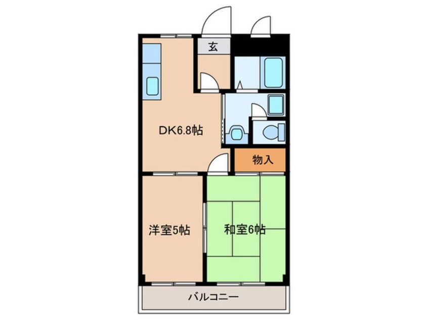 間取図 エスポアメゾン