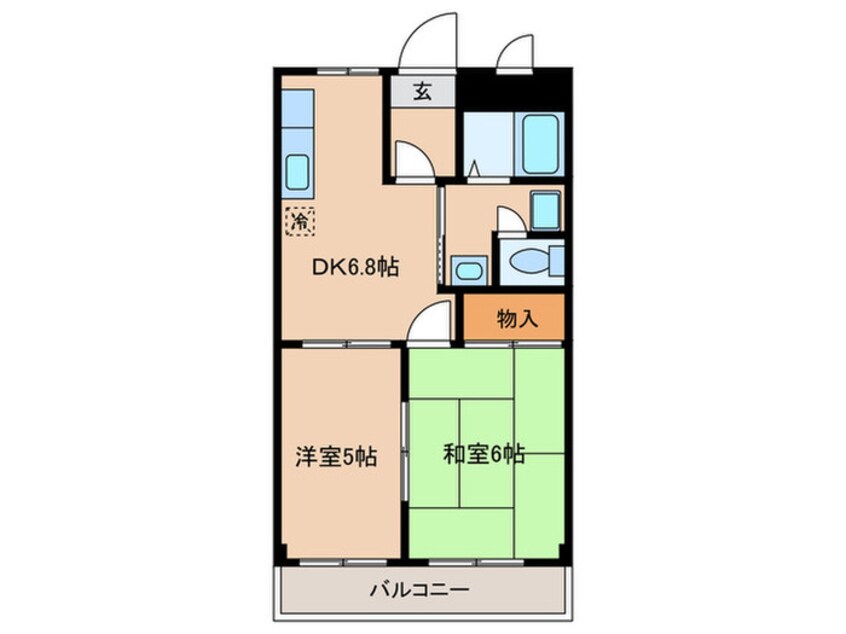 間取図 エスポアメゾン