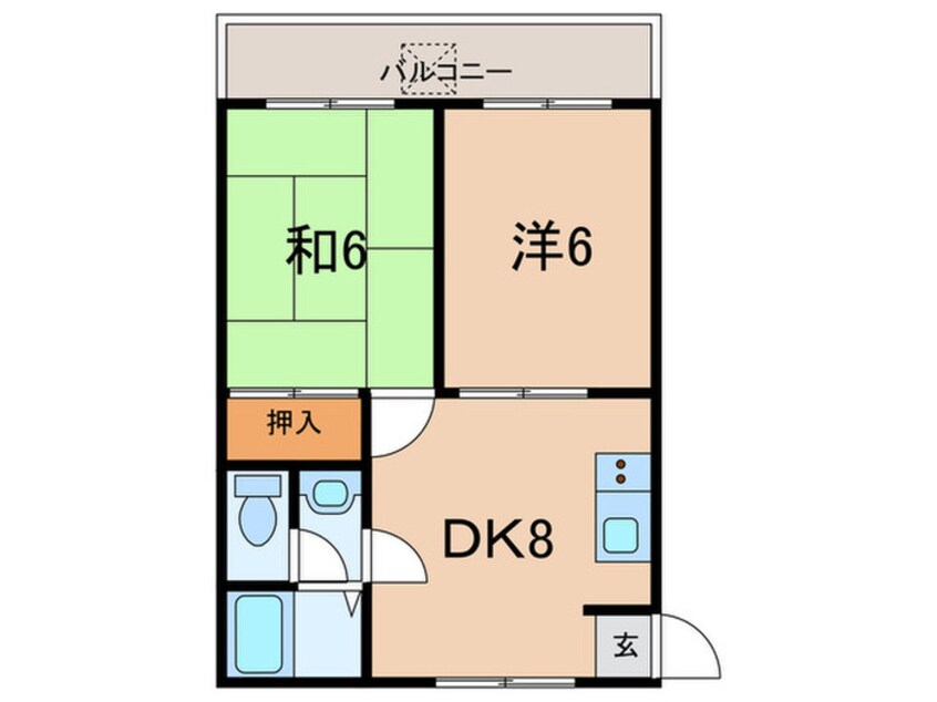 間取図 パ－クホ－ム王子