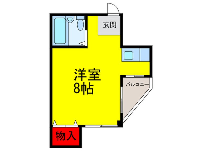 間取図 NBハイム　豊中