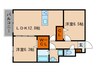 Harmony.F 2LDKの間取り