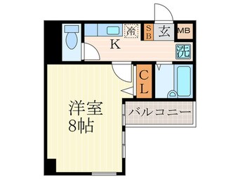 間取図 スクエア烏丸御池