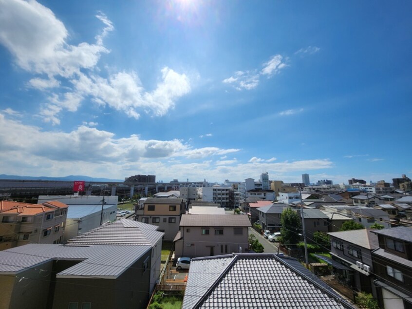 室内からの展望 ラルジュ・リュミエ－ル