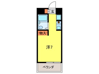 間取図 ロ－ズバンク