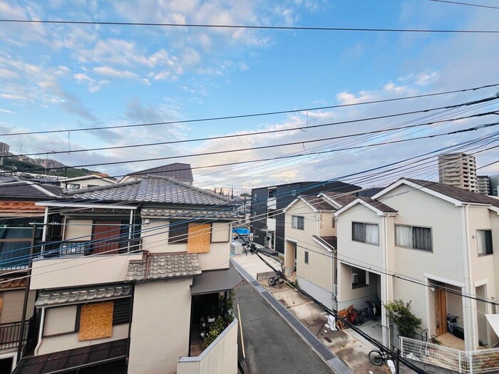 室内からの展望 ロ－ズバンク