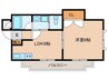 レジデンス・ミラ芦屋(B) 1LDKの間取り