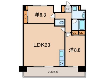 間取図 プレジオさくら夙川