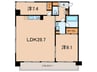 プレジオさくら夙川 2LDKの間取り