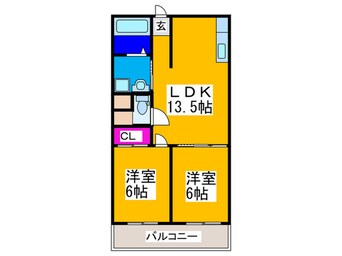 間取図 山本マンション