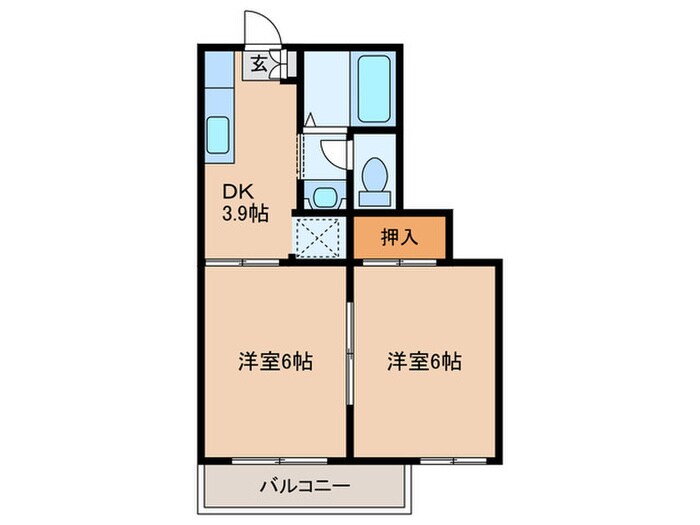 間取り図 フレグランス高取山