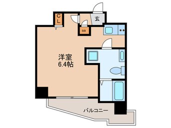 間取図 ﾌﾟﾚｻﾝｽ難波EASTﾓﾀﾞﾆﾃｨ(804)