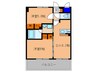 ｴｽﾃﾑﾌﾟﾗｻﾞ京都河原町通(204) 2DKの間取り