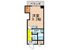 ソフィア服部 1Rの間取り