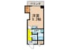 ソフィア服部 1Rの間取り