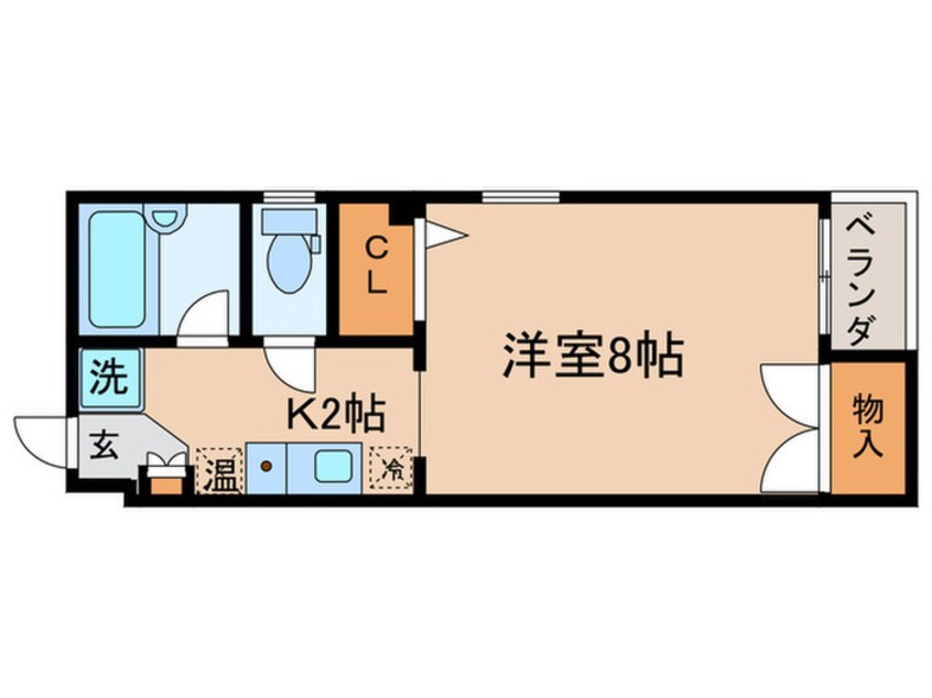 間取図 パレステージ二条