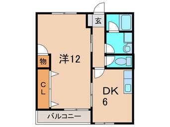 間取図 コスモスハイツ
