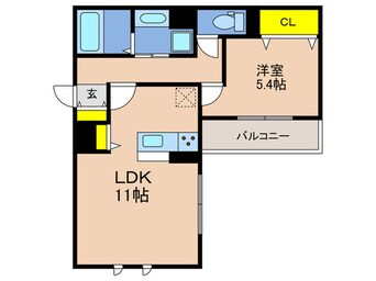 間取図 バレンティア