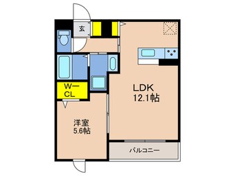 間取図 バレンティア