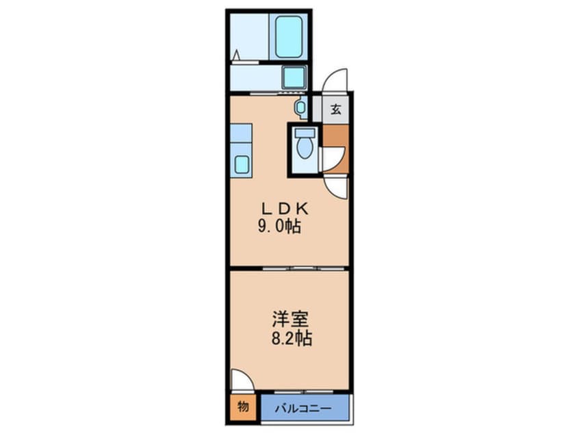 間取図 やまびこハイツ　PART１