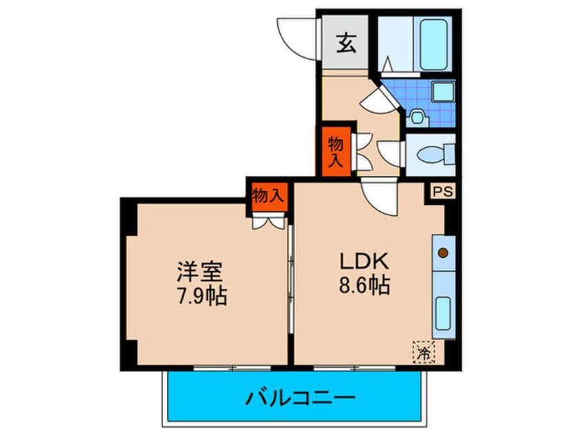 間取図 やまびこハイツ　PART１