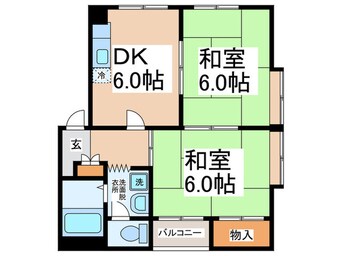 間取図 メゾンシャルマン