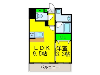 間取図 ペリドット長居公園