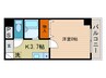メゾンYOU&I 1Kの間取り