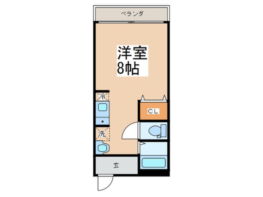 間取図 白龍ビル