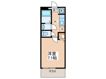 間取図 エメロード吉見