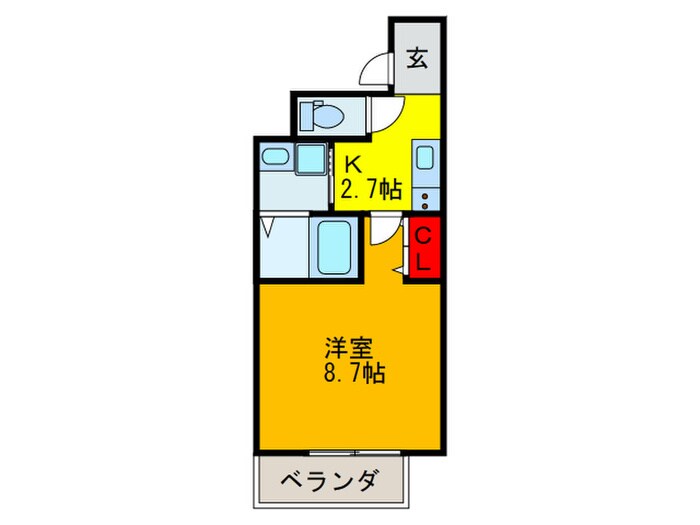 間取り図 フジパレス新森