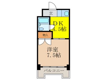 間取図 ハイツメルローズ