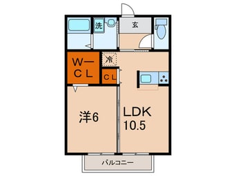 間取図 サニーヒルズシンエイ